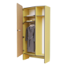 Шкаф для верхней одежды персонала во входную группу из коллекции мебели «НЕГА» (желтый) - «globural.ru» - Тверь