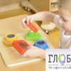 Панель "Тактильные геометрические фигуры" - «globural.ru» - Тверь