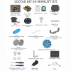 Robo kit DIYGO Мобильный робот с колесами всенаправленного движения - «globural.ru» - Тверь