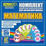 Комплект динамических раздаточных пособий - Математика (веера) Устный счет, доли и дроби, геометрические фигуры - «globural.ru» - Тверь