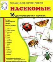 Демонстрационные карточки "Насекомые" - «globural.ru» - Тверь