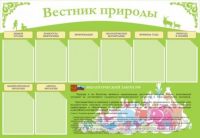 Стенд "Вестник природы" (вариант 4) - «globural.ru» - Тверь