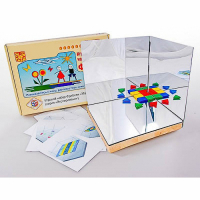 Игровой набор Фребеля "Мозаика геометрическая 3D" - «globural.ru» - Тверь