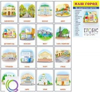 Раздаточные карточки "Наш город" - «globural.ru» - Тверь