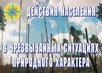 Комплект плакатов "Действия населения в ЧС природного характера" - «globural.ru» - Тверь