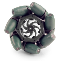 Технологичное колесо Mecanum 4" Mecanum Wheel 4" для конструктора VEX (4 штуки в упаковке) - «globural.ru» - Тверь
