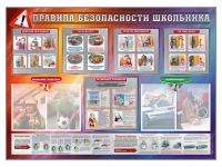 Стенд-уголок "Правила безопасности школьника" - «globural.ru» - Тверь