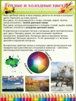 Стенд "Теплые и холодные цвета" - «globural.ru» - Тверь