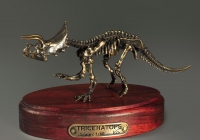 Модель скелета динозавра Triceratops - «globural.ru» - Тверь