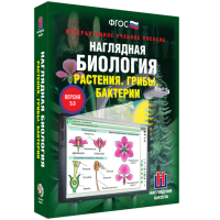 Наглядная биология. Растения. Грибы. Бактерии - «globural.ru» - Тверь