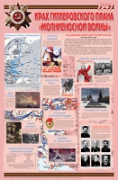 Плакат "Великая Отечественная война: Крах гитлеровского плана «молниеносной войны»" - «globural.ru» - Тверь