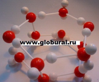 Модель "Кристаллическая решетка льда" (демонстрационная) - «globural.ru» - Тверь