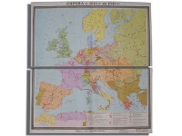 Учебная карта "Европа с 1815 - 1849 г.г." 1180*1070 мм (матовое, 2-стороннее лам.) - «globural.ru» - Тверь