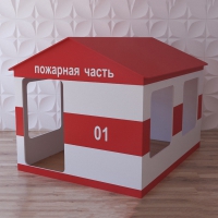 Детский игровой домик «Пожарная служба» - «globural.ru» - Тверь