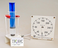 Прибор для изучения газовых законов (с манометром) - «globural.ru» - Тверь