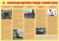 Плакат "Обязательная подготовка граждан к военной службе" - «globural.ru» - Тверь
