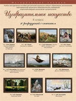 Набор репродукций "Изобразительное искусство" 4 класс (10 репродукций) - «globural.ru» - Тверь