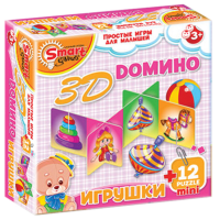 Комплект развивающих игр 3-5 лет. 3D домино (3-5 лет) - «globural.ru» - Тверь