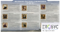 Стенд "Великие русские художники" - «globural.ru» - Тверь