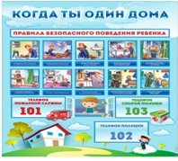 Стенд "Когда ты один дома" - «globural.ru» - Тверь