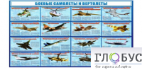 Стенд "Боевые самолеты и вертолеты" - «globural.ru» - Тверь