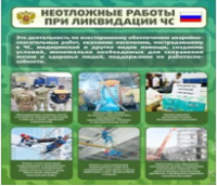 Стенд "Неотложные работы при ликвидации ЧС" - «globural.ru» - Тверь