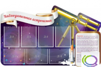 Стенд "Наблюдательная астрономия" - «globural.ru» - Тверь