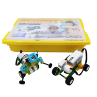 Набор для занятий робототехникой Ведушка с пластиковым боксом для хранения деталей - «globural.ru» - Тверь