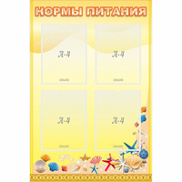 Стенд "Нормы питания" - «globural.ru» - Тверь
