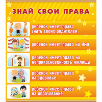 Стенд "Знай свои права" - «globural.ru» - Тверь