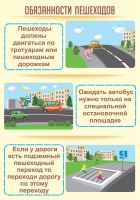 Стенд "Обязанности пешехода часть 2" - «globural.ru» - Тверь