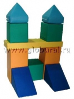 Мягкий модуль-конструктор "Городок" 1 (ВИК) - «globural.ru» - Тверь
