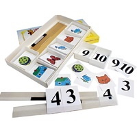 Счетная лесенка (ламинированная, с магнит. креплением) - «globural.ru» - Тверь