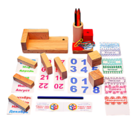 Игровой набор Фребеля "Календарь настольный" - «globural.ru» - Тверь