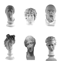 Комплект гипсовых моделей головы  - «globural.ru» - Тверь