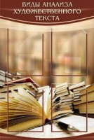 Стенд "Виды анализа художественного текста" - «globural.ru» - Тверь