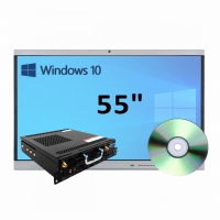 Интерактивная панель 55" (встроенный ПК, Win10) - «globural.ru» - Тверь