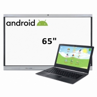 Интерактивная панель 65", ноутбук - «globural.ru» - Тверь