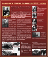 Тематический исторический стенд "Командарм генерал-полковник ВИ Кузнецов" - «globural.ru» - Тверь