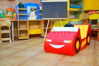 Напольная игрушка "Машинка - гонка" с аппликацией (ВИК) - «globural.ru» - Тверь