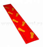 Дорожка массажная со следами(в чехле из кожи) - «globural.ru» - Тверь