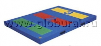 Спортивный мат с цифровыми линиями (ВИК) - «globural.ru» - Тверь