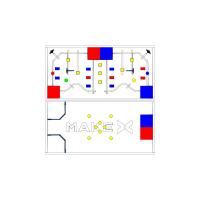 Соревновательное поле с элементами MakeX 2019 City Guardian Arena Expansion Kit for Blue Planet - «globural.ru» - Тверь