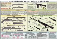 Плакат "Ружья служебные МР-133С, МР-153С, Сайга-410КВ" - «globural.ru» - Тверь