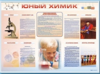 Стенд-уголок "Юный химик" - «globural.ru» - Тверь