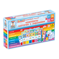 Развивающий тренажёр "Разноцветные окошки" 5-7 лет. Дополнительный набор карточек к базовому комплекту - «globural.ru» - Тверь