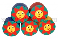 Пуфик «Солнышко» d=40*20см (ВИК) - «globural.ru» - Тверь