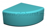 Угловой пуфик 60*60*32см (ВИК) - «globural.ru» - Тверь
