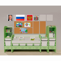 Уголок патриотического воспитания для дошкольников "Россия" Максимальный - «globural.ru» - Тверь