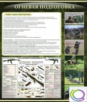 Стенд "Огневая подготовка" (вариант 3) - «globural.ru» - Тверь